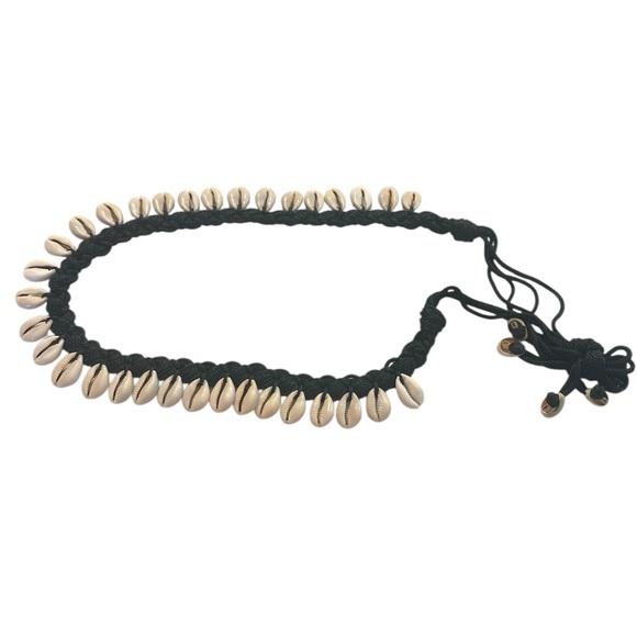 Accessories - Pukka Shell Braided Tie Belt Y2K